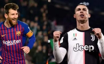 Cristiano Ronaldo e Lionel Messi