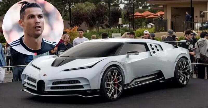 O novo Bugatti de Cristiano Ronaldo