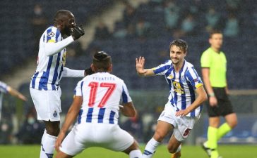 Fábio Vieira marca na vitória do FC Porto sobre o Olympiacos na Liga dos Campeões
