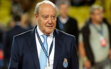 Pinto da Costa, após a reeleição como presidente do FC Porto