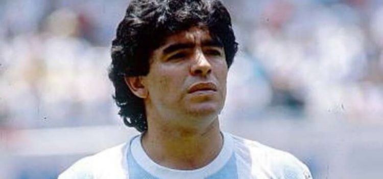 Diego Maradona ao serviço da seleção argentina