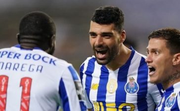 Marega e Otávio celebram estreia a marcar de Taremi no FC Porto-Portimonense