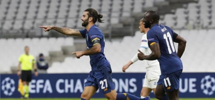 FC Porto vence Marselha por 0-2 na Liga dos Campeões
