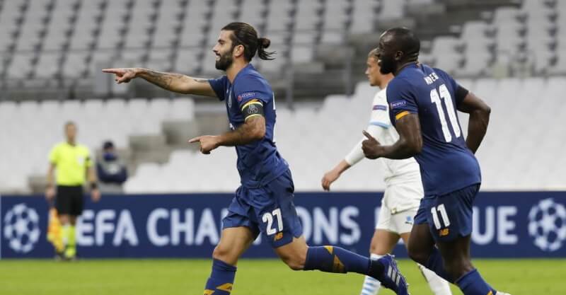 FC Porto vence Marselha por 0-2 na Liga dos Campeões