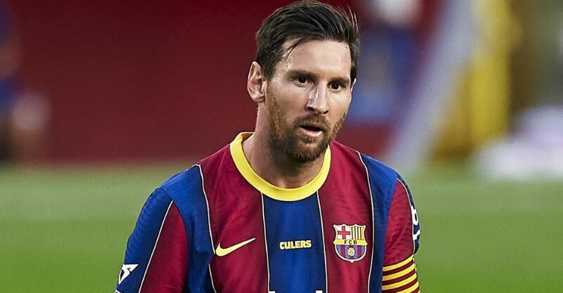 Lionel Messi após a derrota do Barcelona frente ao Real Madrid