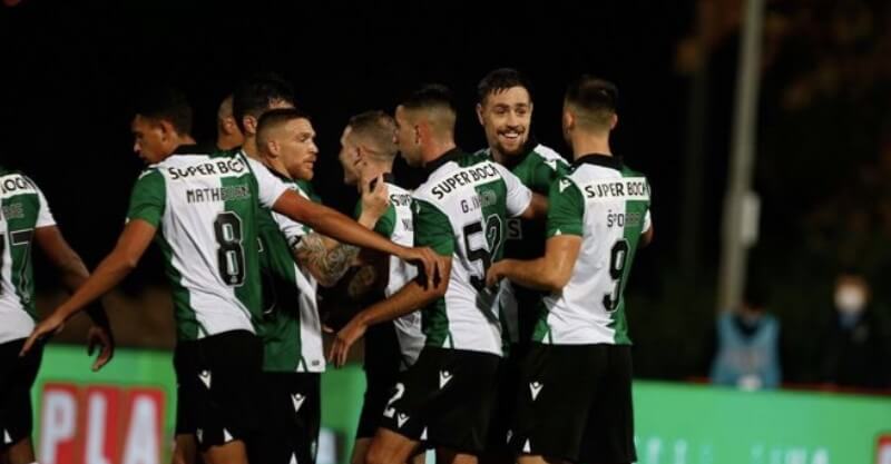 Goleada do Sporting ao Sacavenense a Taça de Portugal