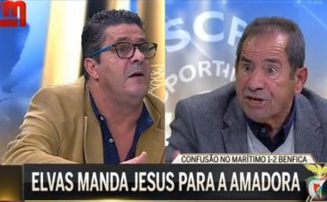 Discussão entre Fernando Mendes e Octávio Machado em direto na CMTV
