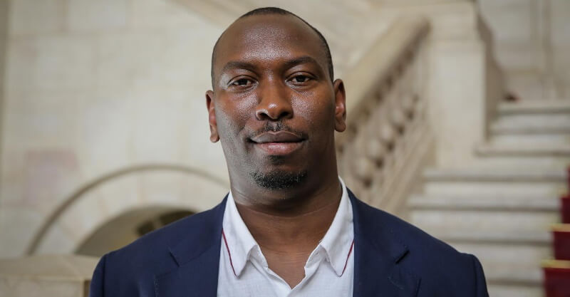 Mamadou Ba, dirigente e ativista da SOS Racismo