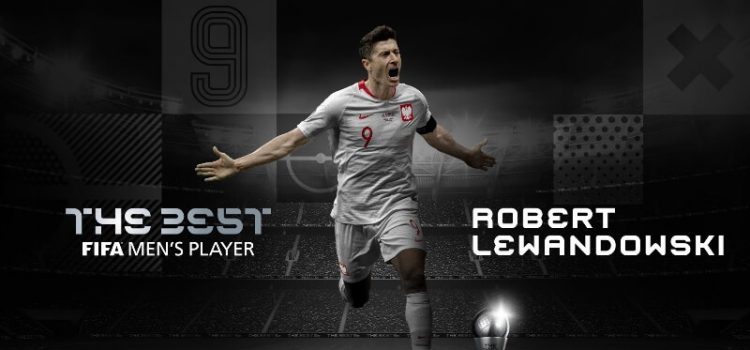 Robert Lewandowski eleito o melhor jogador do mundo para a FIFA