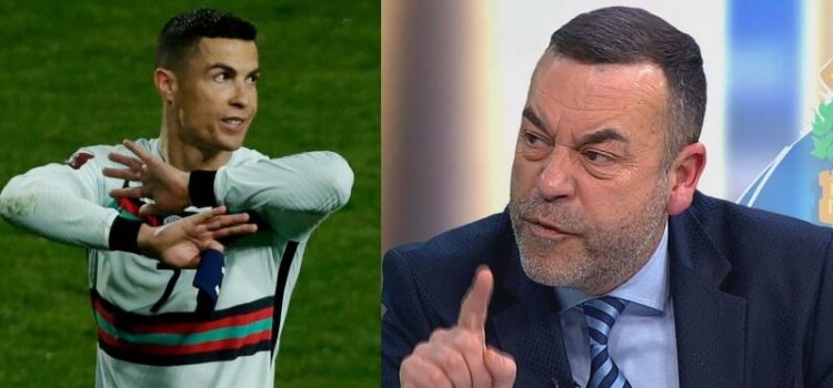 Aníbal Pinto critica atitude de Cristiano Ronaldo no Sérvia-Portugal