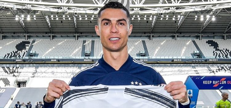 Cristiano Ronaldo homenageado pela Juventus pelo golo 770