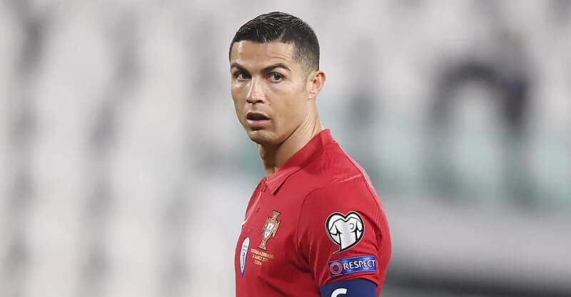 Cristiano Ronaldo no Portugal-Azerbaijão