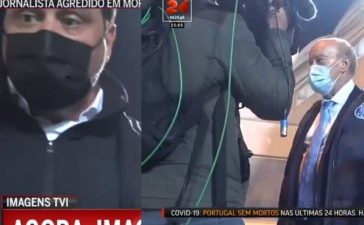 Segurança de Pinto da Costa agride repórter de imagem da TVI