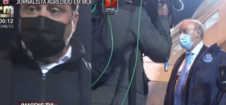 Segurança de Pinto da Costa agride repórter de imagem da TVI
