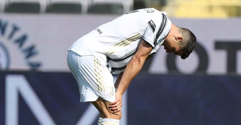 Cristiano Ronaldo impotente no Fiorentina-Juventus
