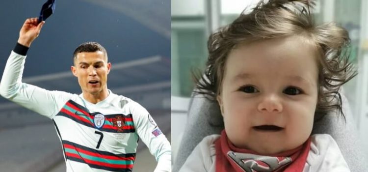 Braçadeira de Ronaldo leiloada para tratamento de menino doente