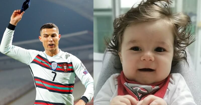 Braçadeira de Ronaldo leiloada para tratamento de menino doente