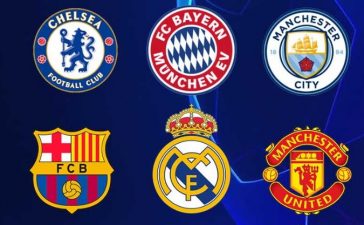 Superliga europeia clubes