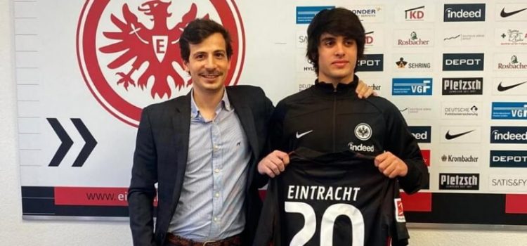João Bernardo Costa, português de 16 anos que vai jogar no Eintracht Frankfurt