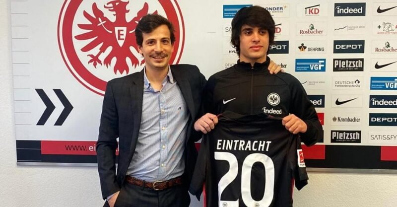 João Bernardo Costa, português de 16 anos que vai jogar no Eintracht Frankfurt