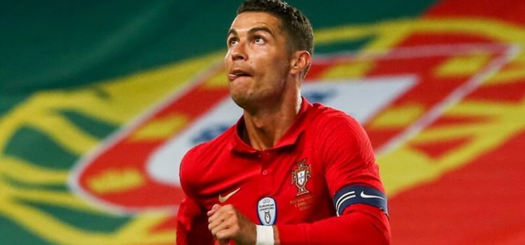 Cristiano Ronaldo no Portugal-Israel