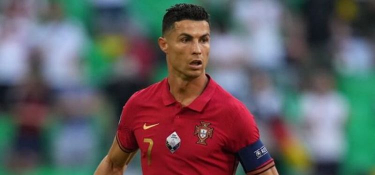 Cristiano Ronaldo no Portugal-Alemanha do Euro 2020