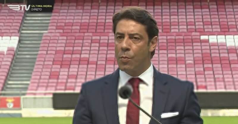 Rui Costa discursa como novo presidente do Benfica