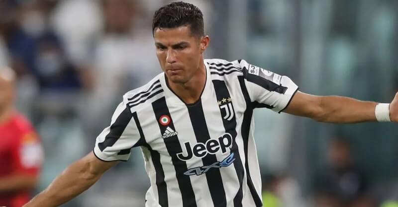 Cristiano Ronaldo em defesa das cores da Juventus