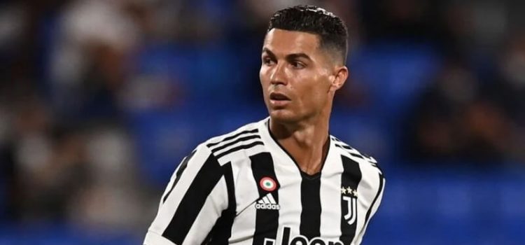 Cristiano Ronaldo no troféu Joan Gamper no Barcelona-Juventus