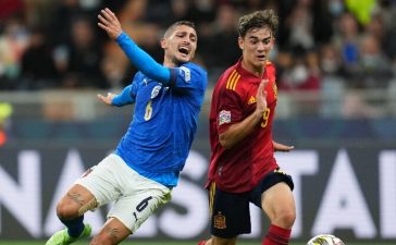 Embate entre Itália e Espanha na Liga das Nações
