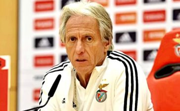 Jorge Jesus em conferência de imprensa de antevisão ao Benfica-Bayern de Munique