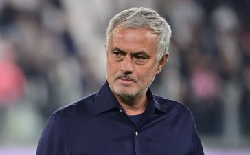 José Mourinho após a derrota da AS Roma diante da Juventus