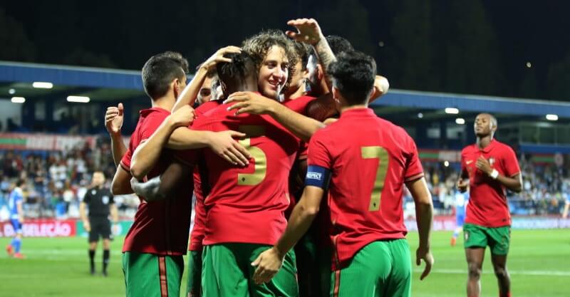 Jogadores sub-21 de Portugal vencem Liechtenstein