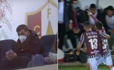 Sérgio Conceição assiste a golo do filho que joga no Estrela da Amadora