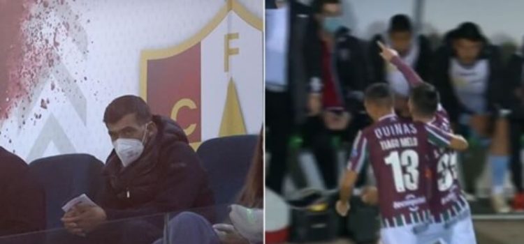 Sérgio Conceição assiste a golo do filho que joga no Estrela da Amadora