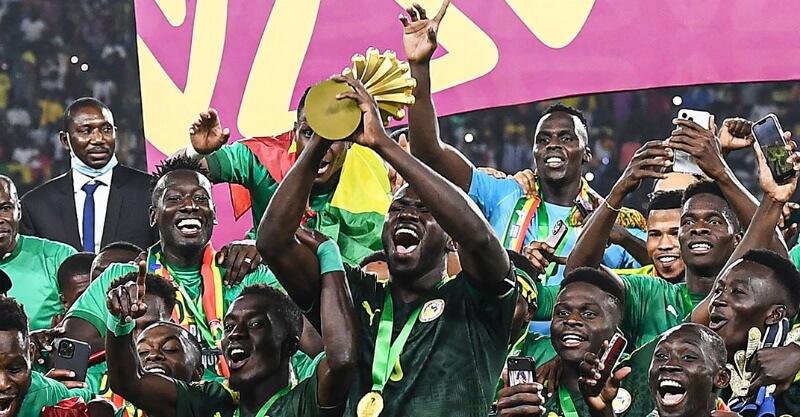 Senegal celebra conquista da CAN diante do Egito