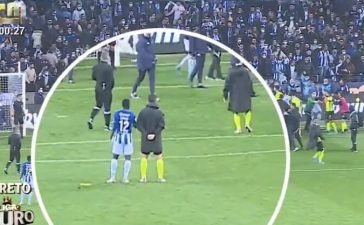 Zaidu e Paulinho à margem da confusão do FC Porto-Sporting