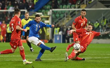 Itália afastada do Mundial 2022 diante da Macedónia do Norte