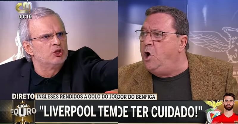 Octávio Lopes e João Malheiro discutem na CMTV