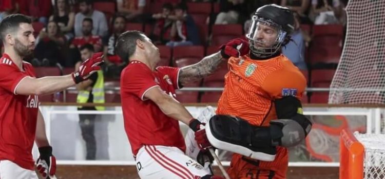 Jogadores de hóquei de Benfica e Sporting em agressões