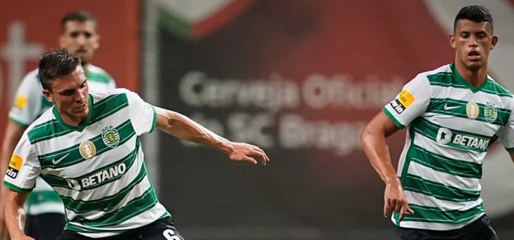 João Palhinha e Matheus Nunes, médios do Sporting