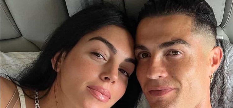 Cristiano Ronaldo e Georgina Rodríguez em foto para o Instagram