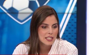 Sofia Oliveira, comentadora desportiva da CNN Portugal