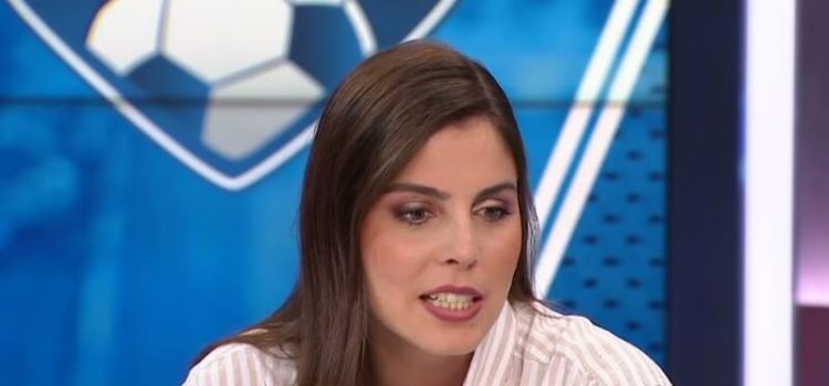 Sofia Oliveira, comentadora desportiva da CNN Portugal