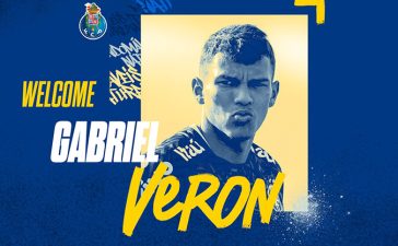 Gabriel Veron apresentado como reforço do FC Porto