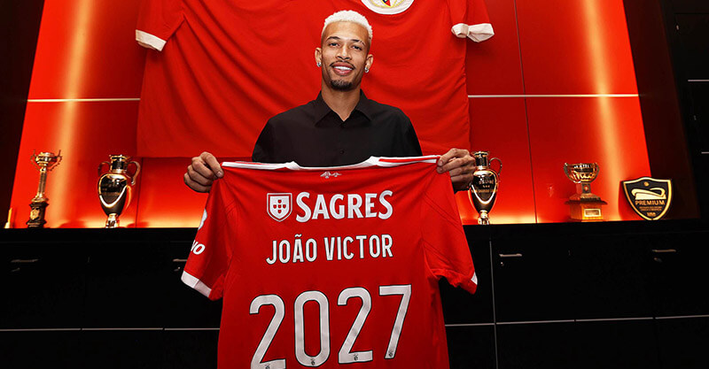 João Victor apresentado como reforço do Benfica
