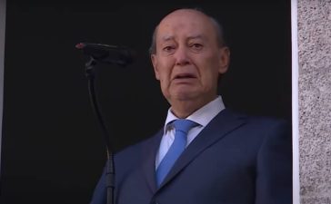 Pinto da Costa emocionado no discurso aos adeptos na Afurada