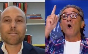 Rodolfo Reis e Marco Pina discutem em direto