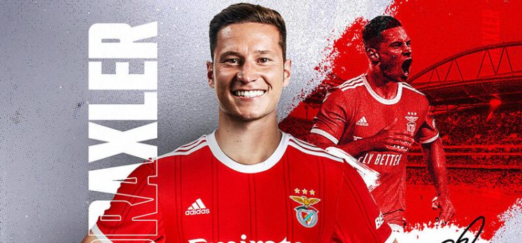 Julian Draxler oficializado no Benfica