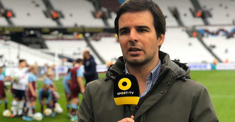 Tiago Peres Costa, jornalista da Sport TV